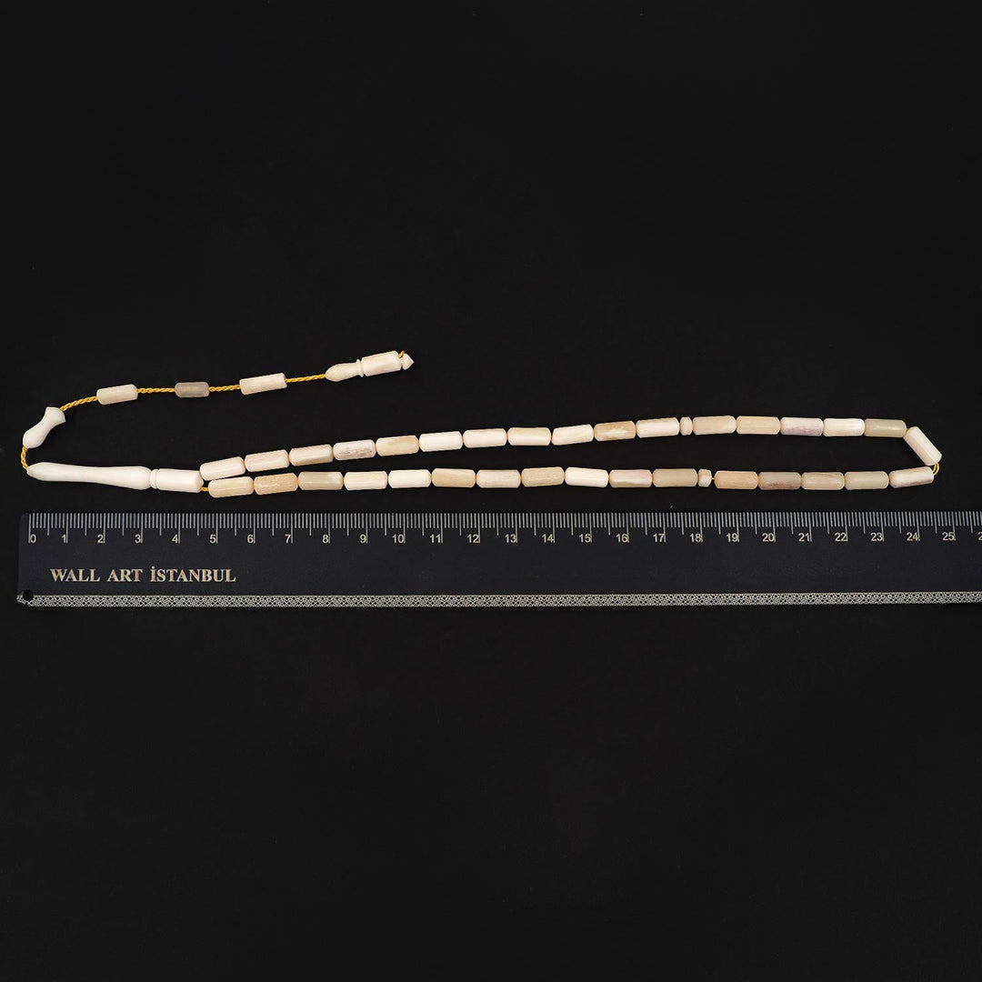 Capsule-Cut Bone Tasbeeh - WATD912