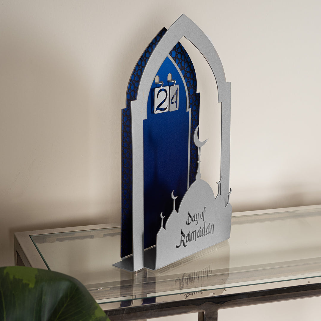 3D Day of Ramadan Metal Tabletop Decor - WAMH148