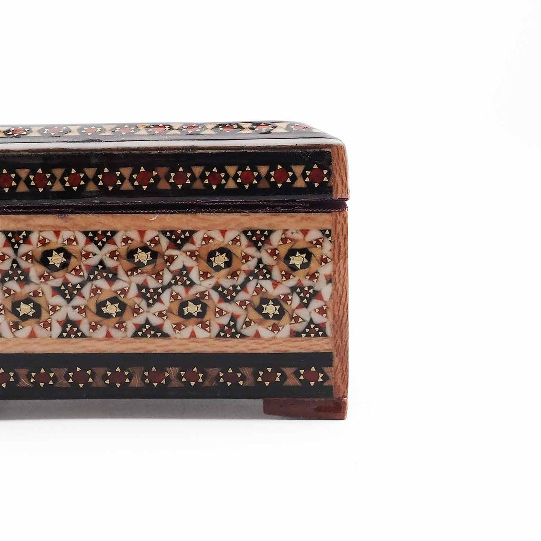 Handcrafted Hatem Inlaid Wooden Decorative Box - WAAH319