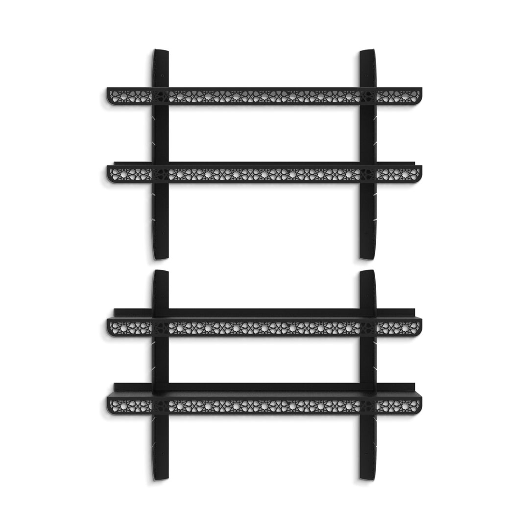 Kadem Adjustable Metal Islamic Wall Shelf - WAMH199