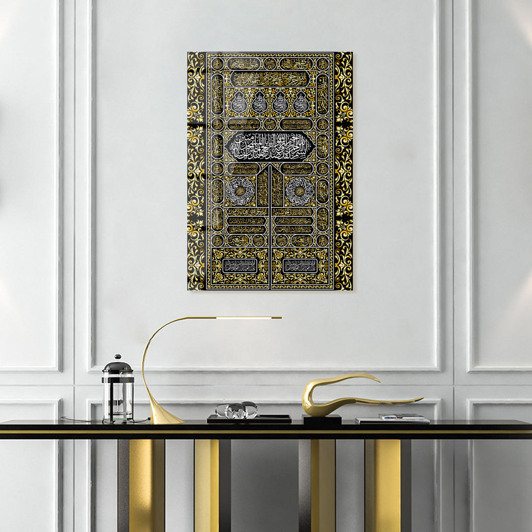 Kiswah Glass Islamic Wall Art - WTC015