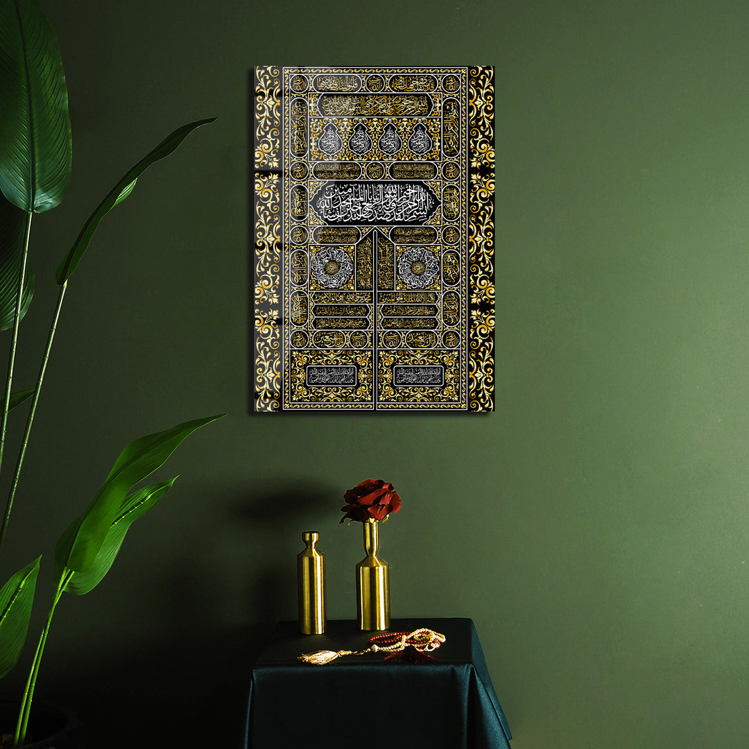 Kiswah Glass Islamic Wall Art - WTC015