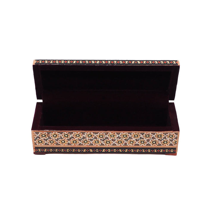 Handcrafted Hatem Inlaid Wooden Decorative Box - WAAH370