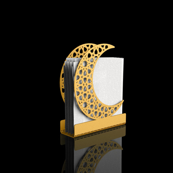 Metal Hilal Napkin Holder - WAMH175