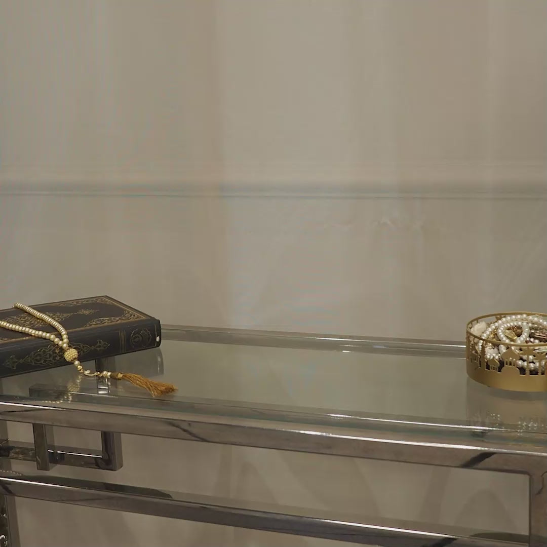 Metal Hijri Table Calendar - WAMH152