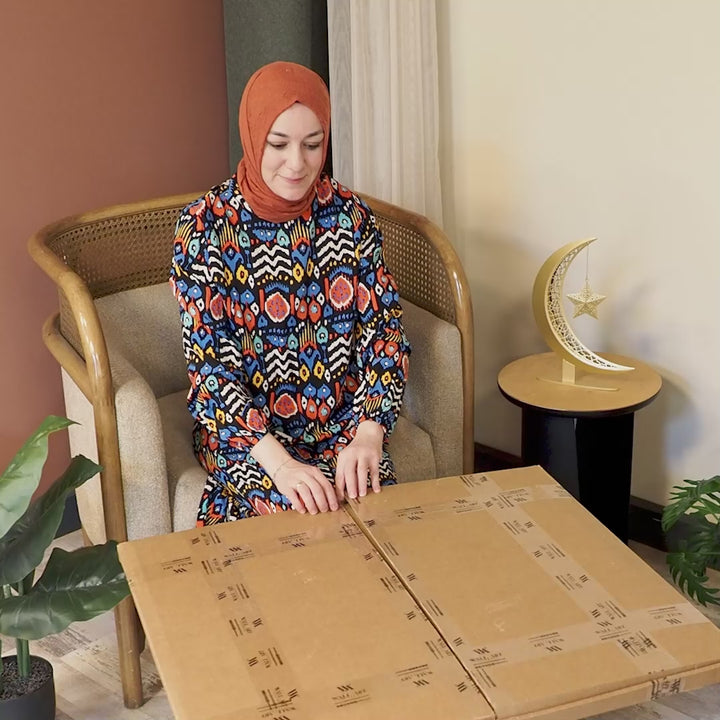 Ayatul Kursi Metal Islamic Wall Art - WAM071