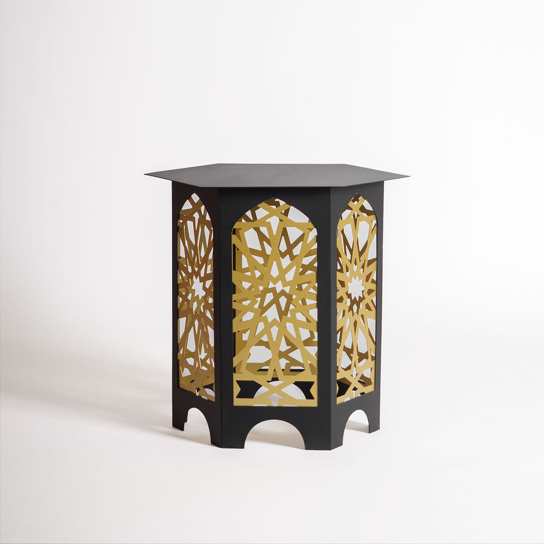 Ottoman Metal Islamic Side Table - WAMZ001