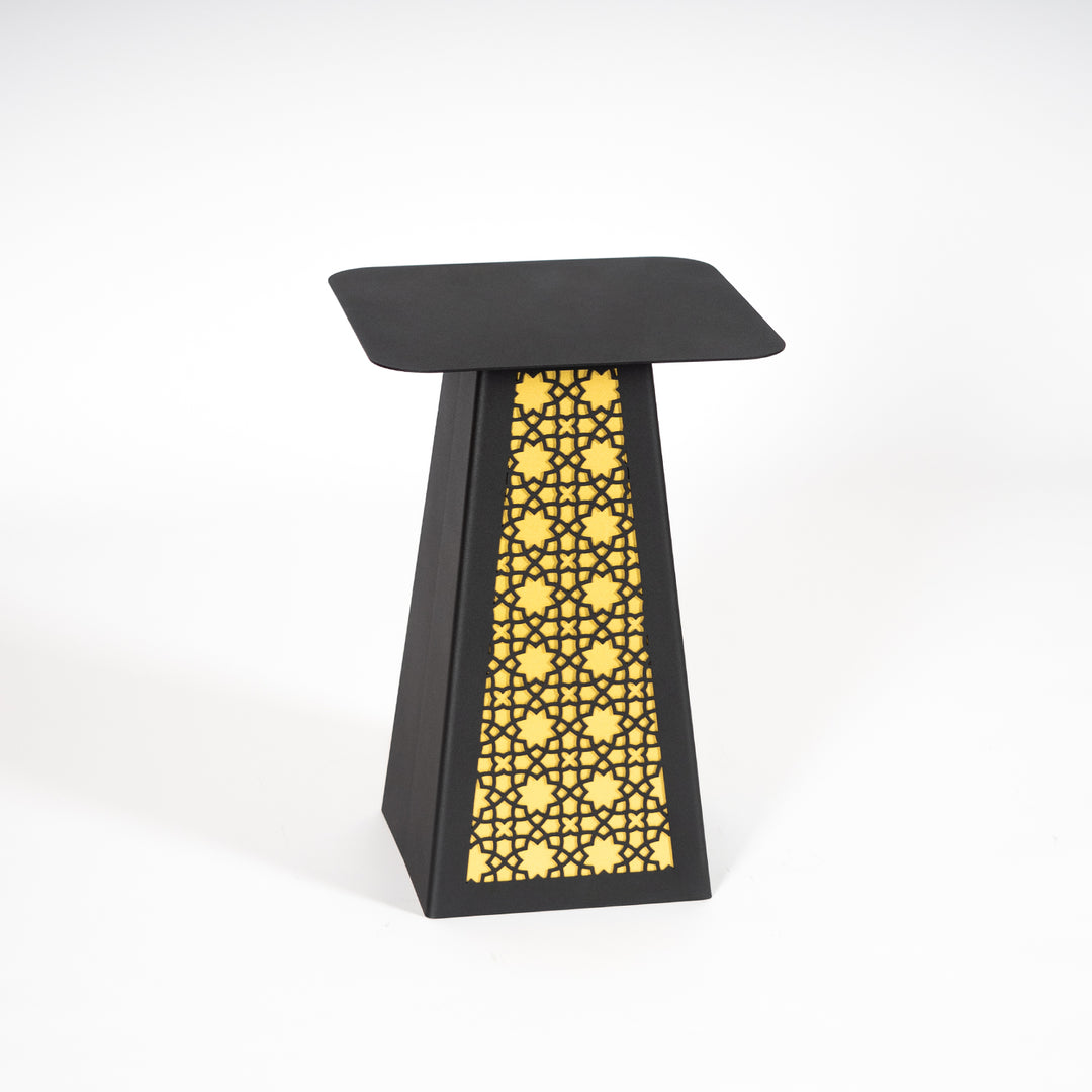 Zamrud M Metal Islamic Side Table - WAMZ007