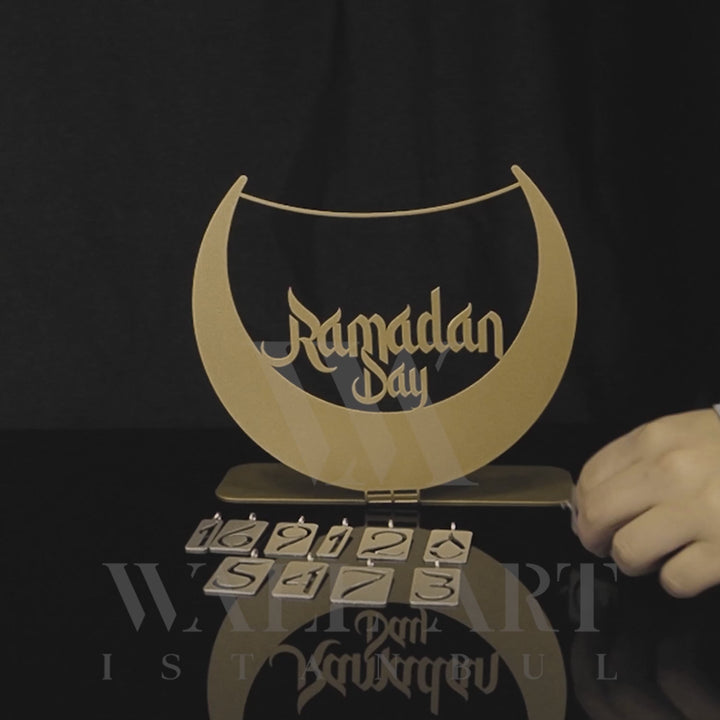 Ramadan Day Metal Ramadan Calendar - WAMH125