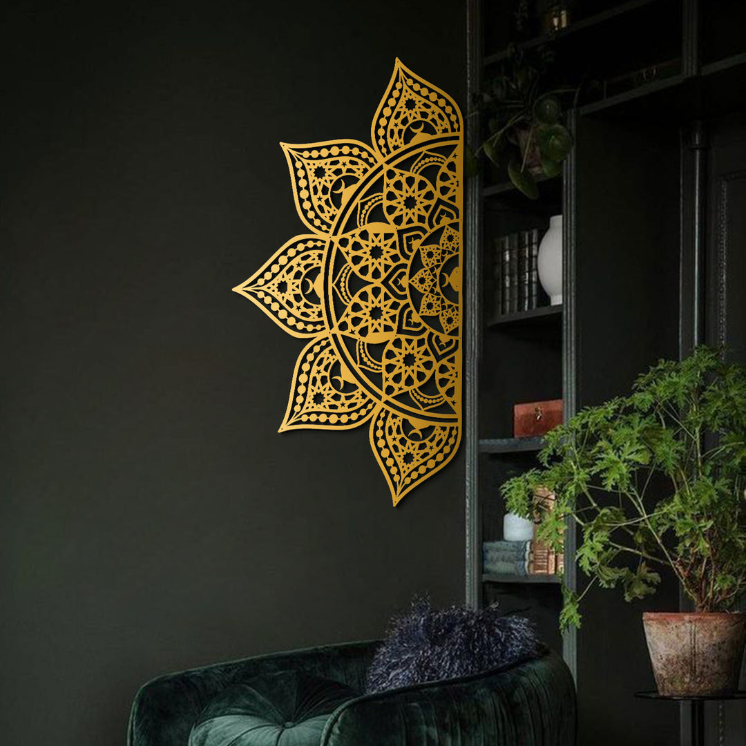 Islamic Mandala Metal Wall Art - WAM163