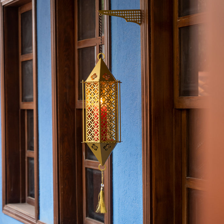 Metal Candle Holder for Wall - WAMH120