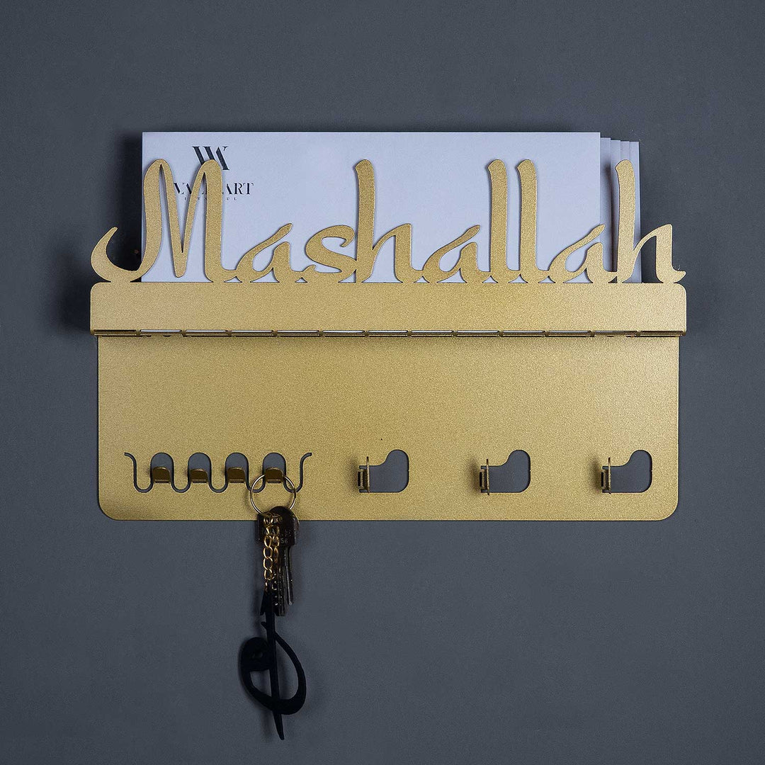 Mashallah Metal Wall Key Holder - WAMH027