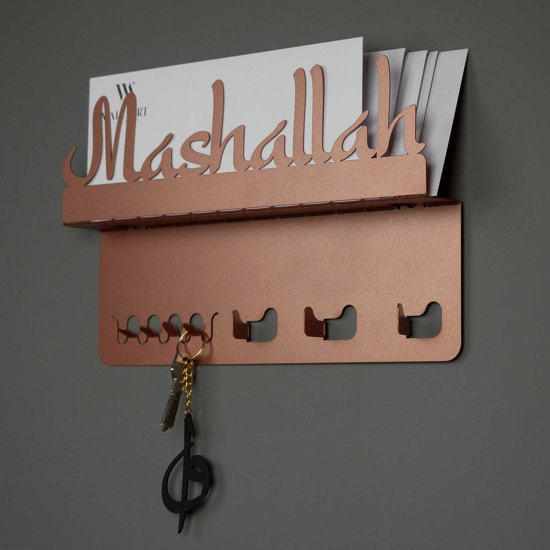 Mashallah Metal Wall Key Holder - WAMH027