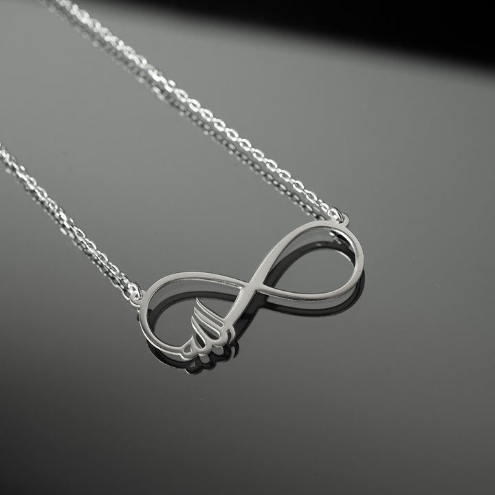 Infinity - Allah Necklace 925 Sterling Silver - WAMT007